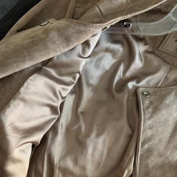 Blank NYC Suede Leather Jacket Size Large - Picture 5 of 10